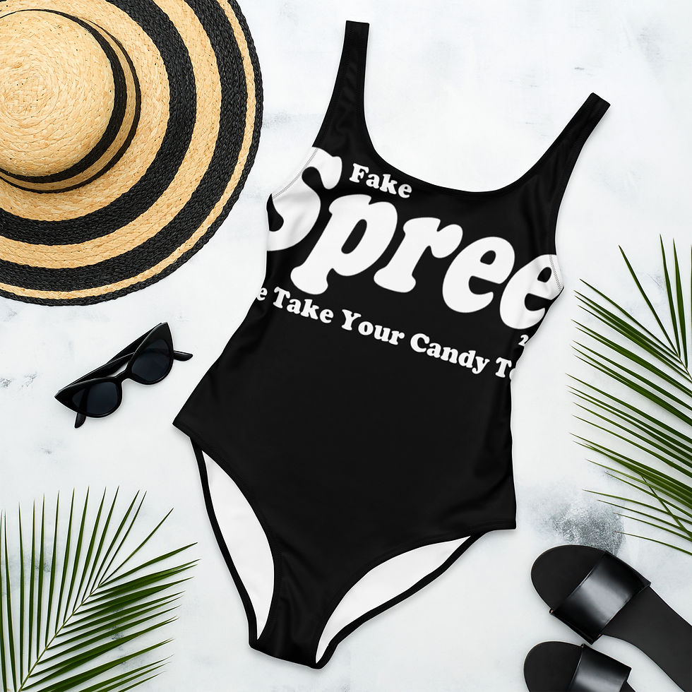 Thumbnail: Fake Spree "The Take Your Candy Tour" (2003) Retro One-Piece Swimsuit