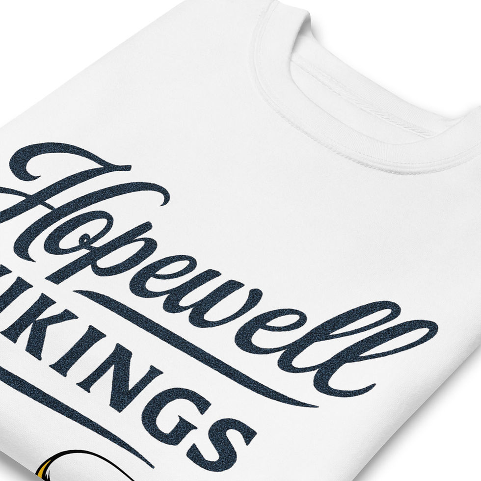 Thumbnail: Hopewell Vikings Unisex Premium Sweatshirt w/Logo Cotton Heritage M2480