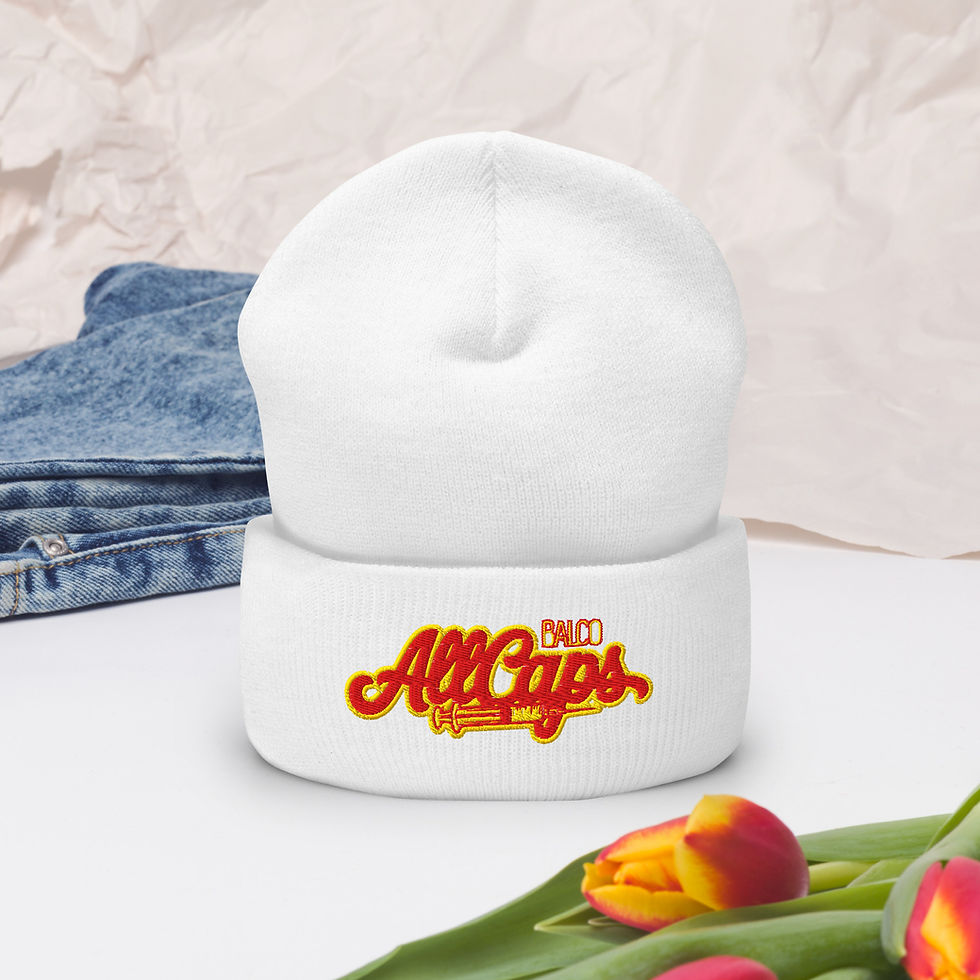 Thumbnail: BALCO (All Caps) Cuffed Beanie