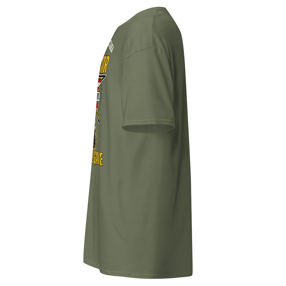 Thumbnail: Gold Star Football Game Military Green Unisex Classic Gildan 5000 Tee