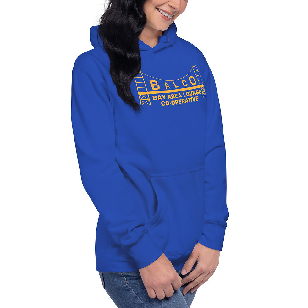 Thumbnail: BALCO (ALL CAPS) LOUNGE EDITION PREMIUM COTTON HERITAGE M2580 ROYAL BLUE HOODIE