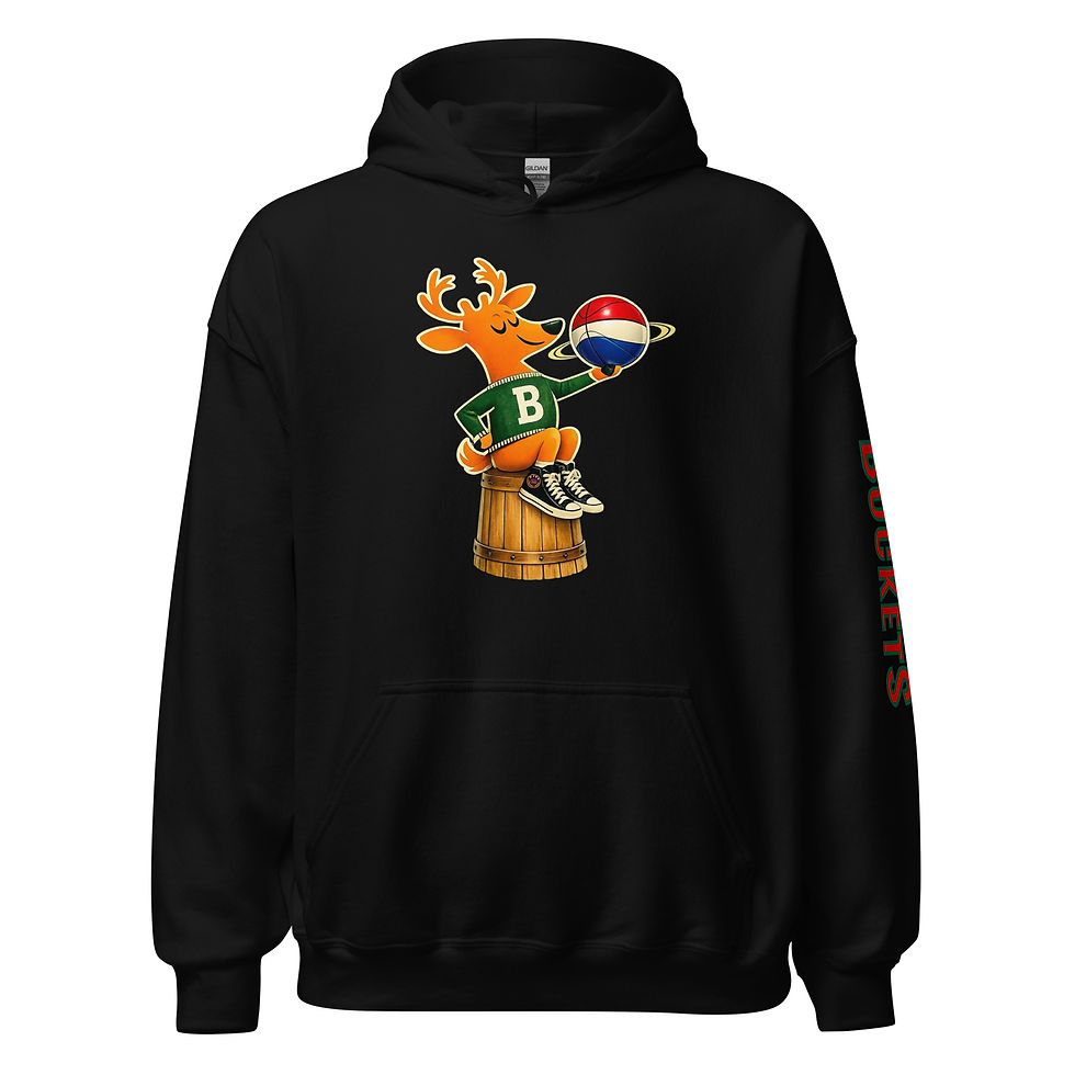Thumbnail: Skeeter Hill "Buckets on Buckets" Unisex Hoodie