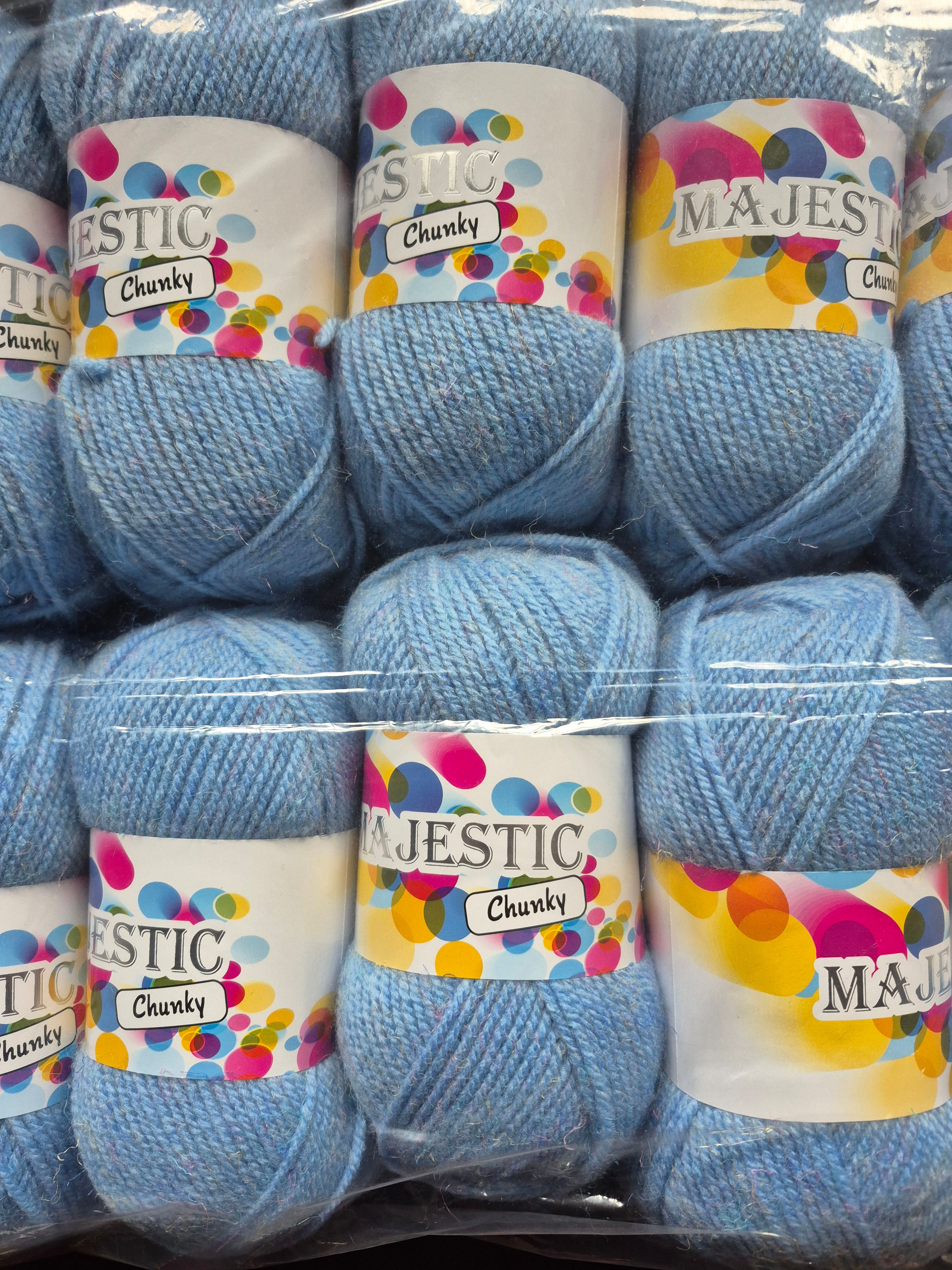 Woolcraft majestic chunky 100 gm 