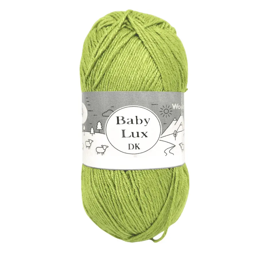 Woolcraft baby lux dk 100 gm apple