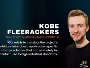 Interview with Kobe Fleerackers, Senior System Development Enginer at Watt4Ever