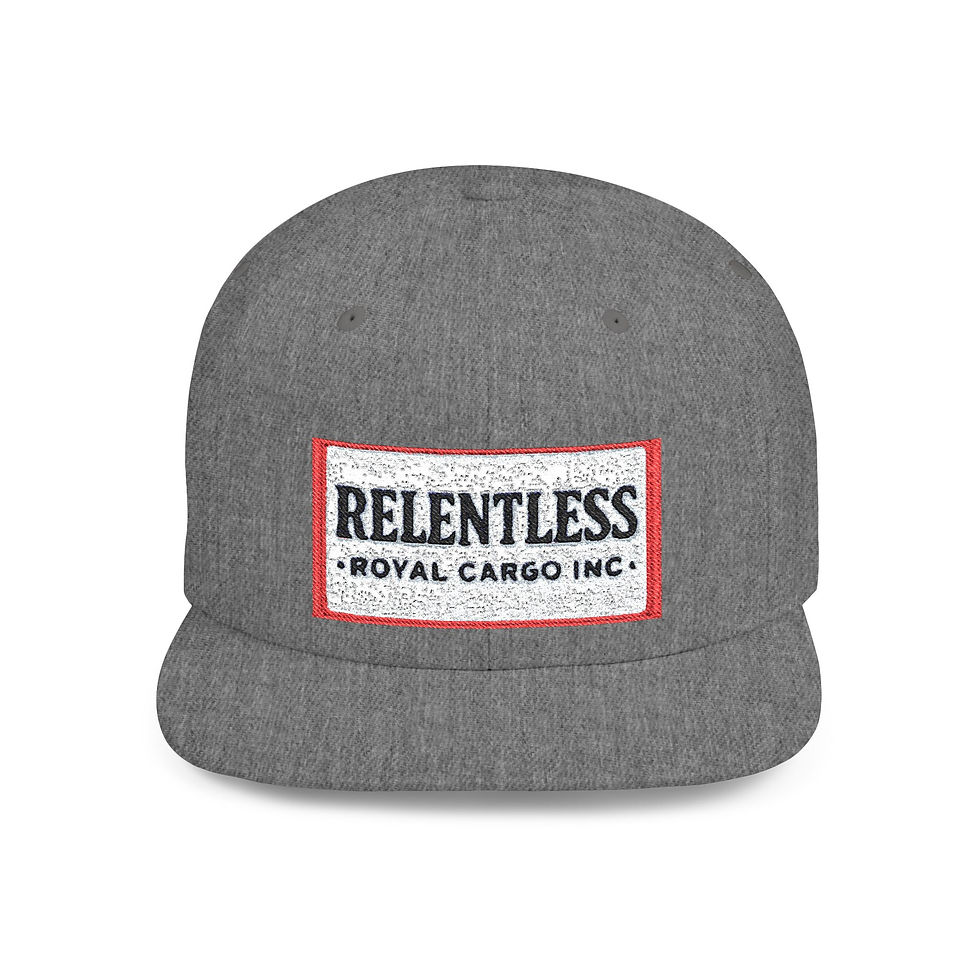 Thumbnail: RELENTLESS™ Biker Patch Snapback Hat