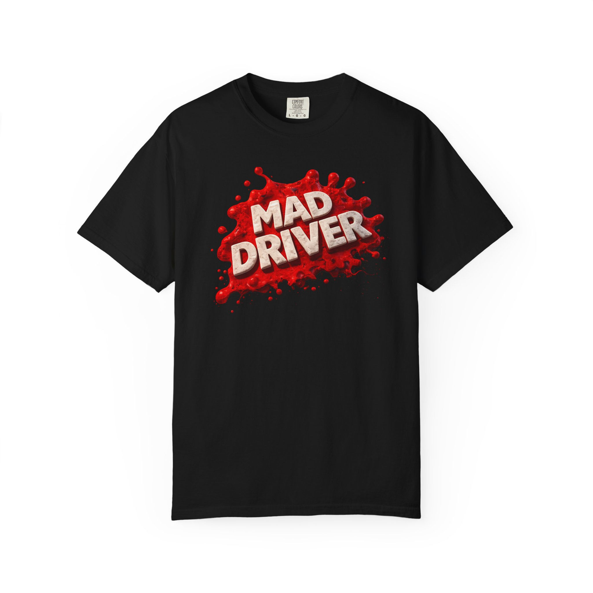 MAD DRIVER™ Splatter Logo Heavyweight T-Shirt