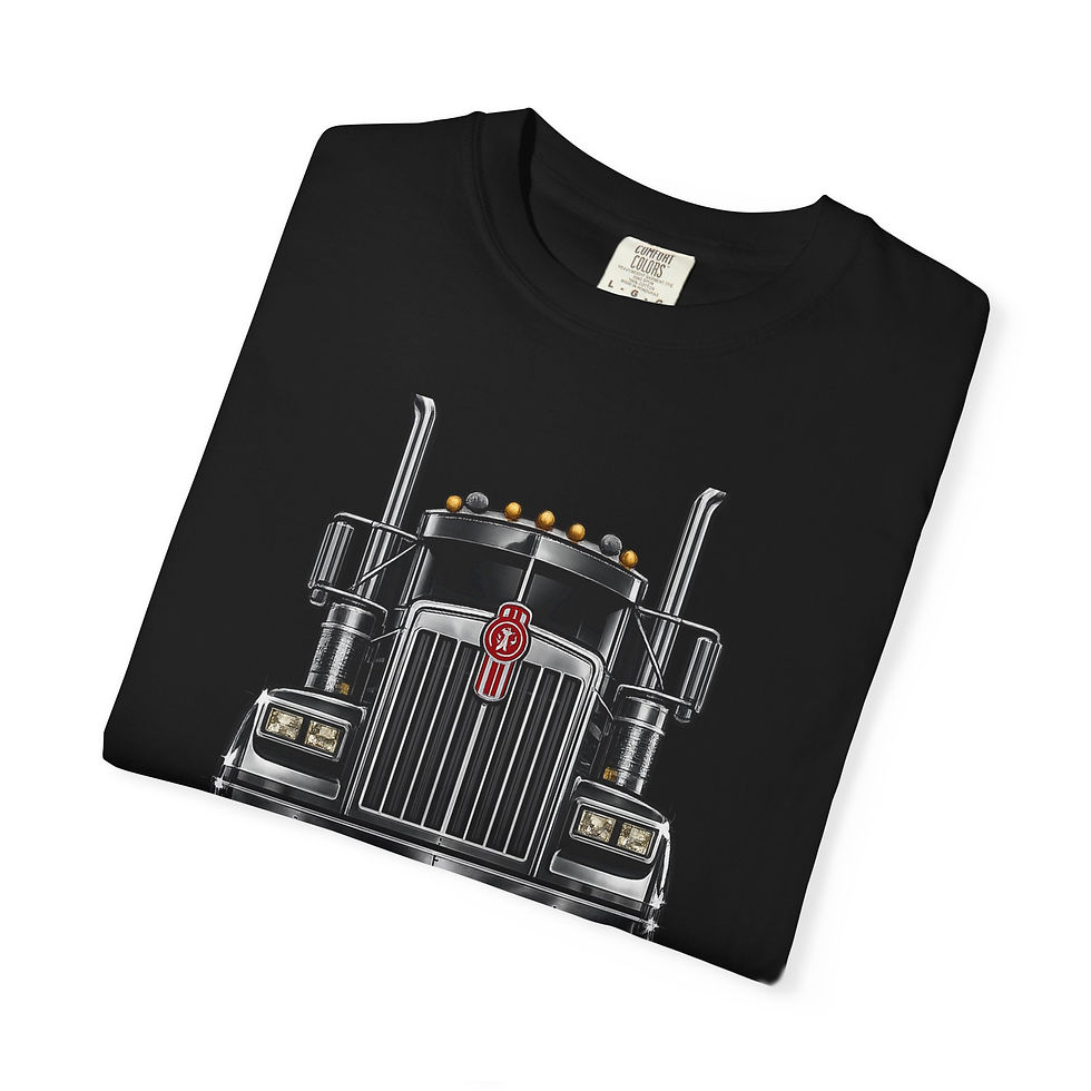 Thumbnail: Mad Driver - Big John Semi-Truck Graphic T-Shirt