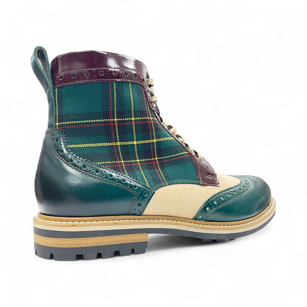 Thumbnail: Men's boots with textile inserts Conhpol