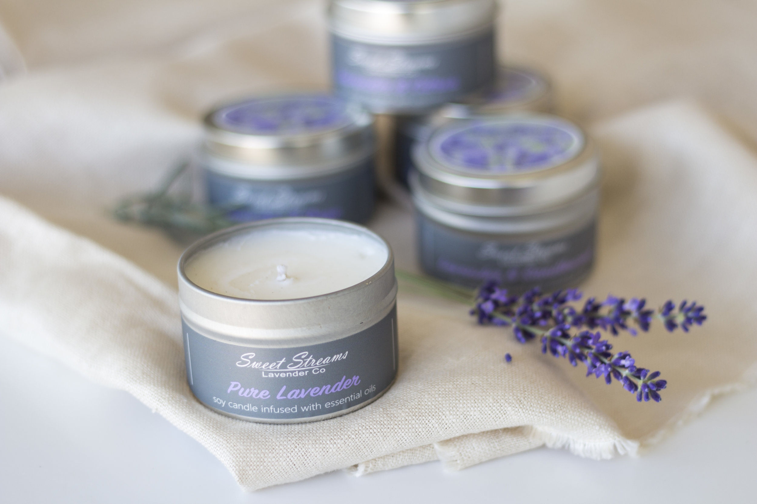 Lavender Candle