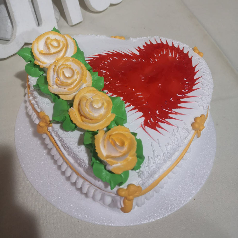 Miniatura: Totas de corazón decoradas