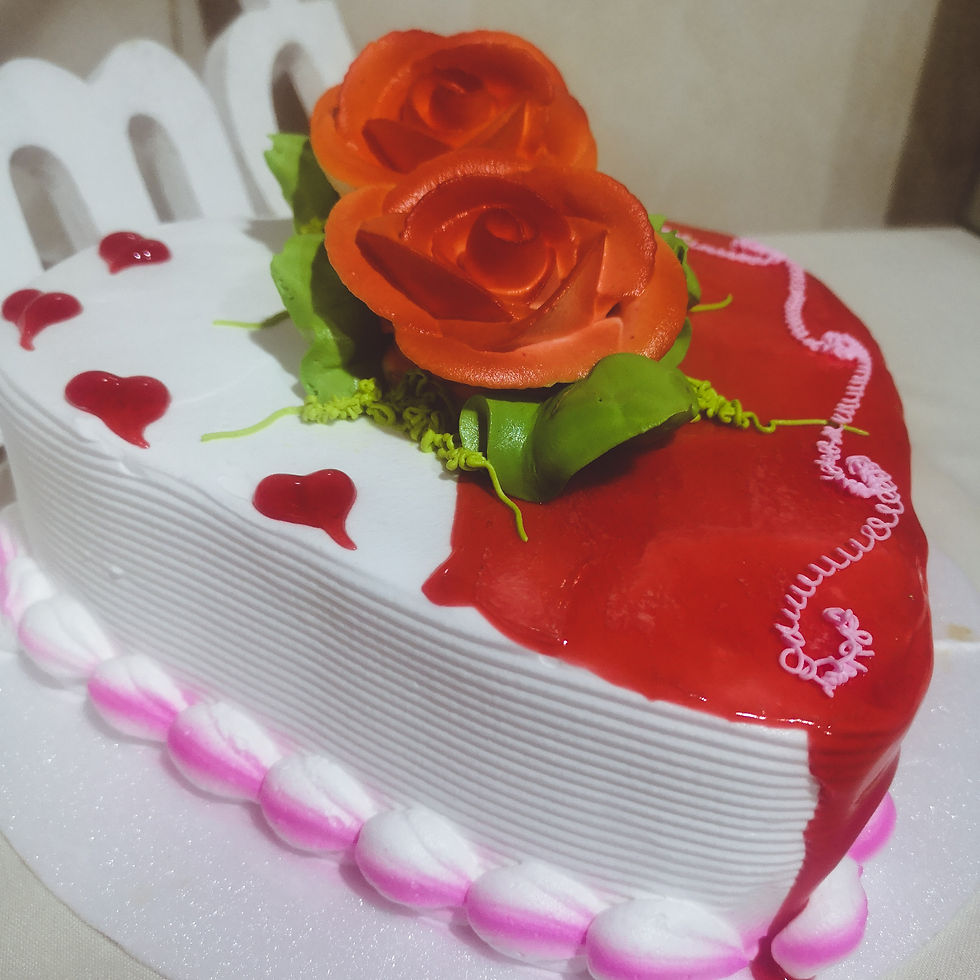 Miniatura: Totas de corazón decoradas