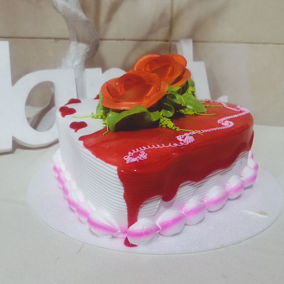 Miniatura: Totas de corazón decoradas