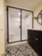 Painted Frame on clear glass