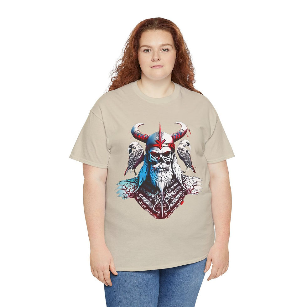 Thumbnail: Odin's Obscurity Unisex Heavy Cotton Tee