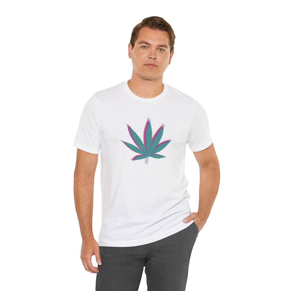 Thumbnail: Lucky Leaf (Retro) Unisex Jersey Short Sleeve Tee