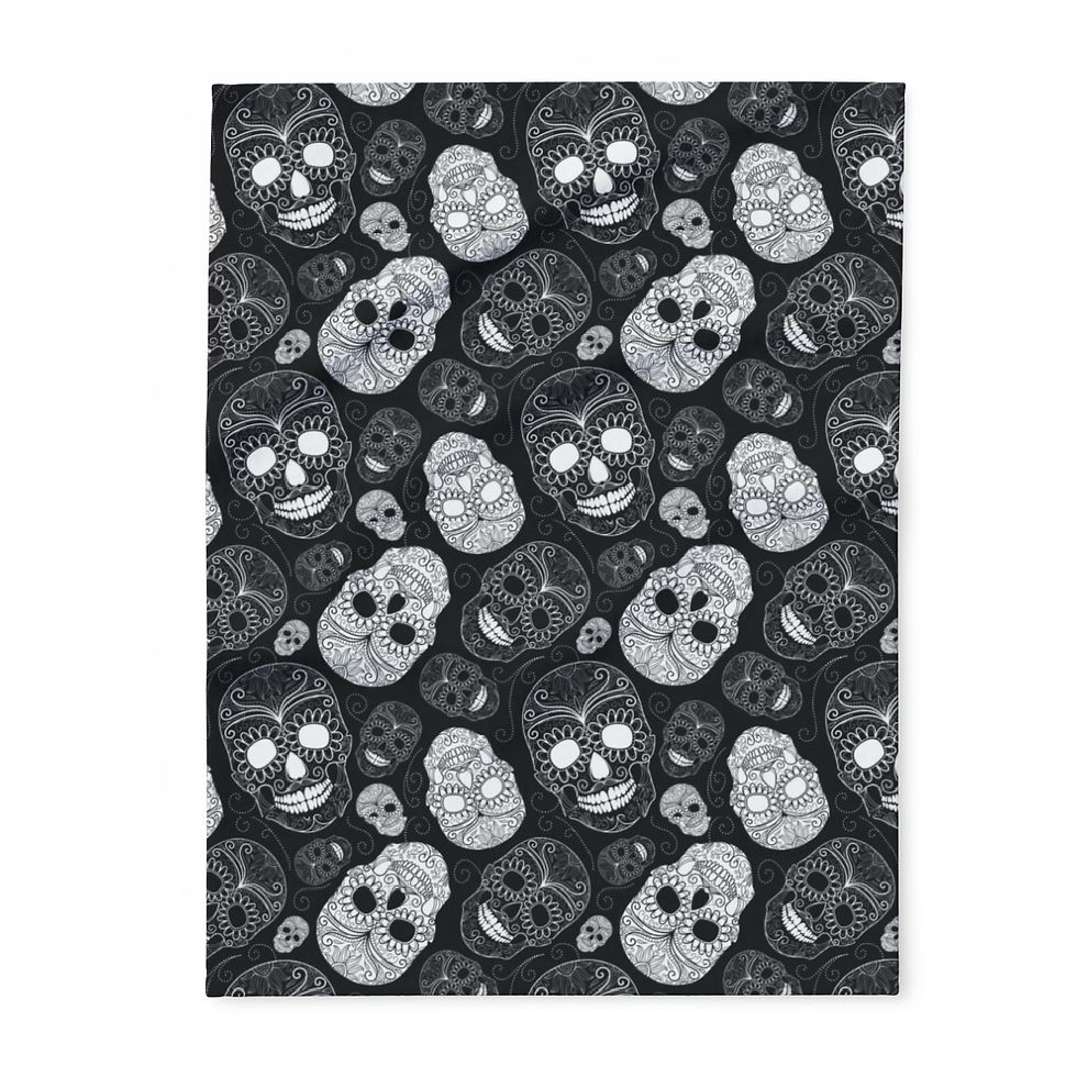 Thumbnail: Whimsical Death Arctic Fleece Blanket