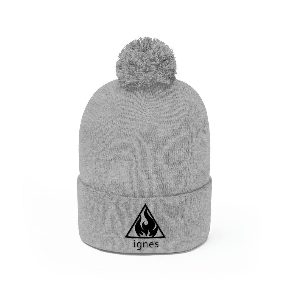 Thumbnail: "Ignes" Elemental Alignment Pom Pom Beanie