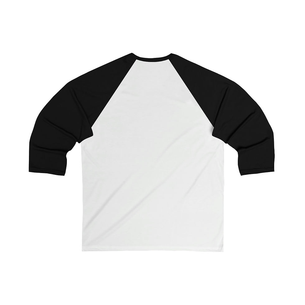 Thumbnail: Reframe.Info Minimalistic Unisex 3\4 Sleeve Baseball Tee
