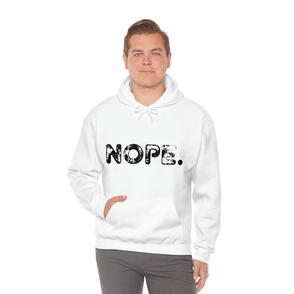 Thumbnail: Nope. Unisex Heavy Blend™ Hooded Sweatshirt