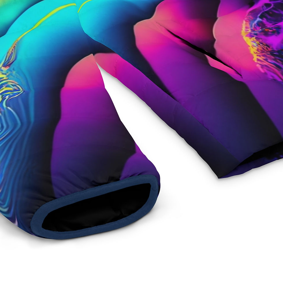 Thumbnail: Know Your Folds Puffer Jacket (AOP)