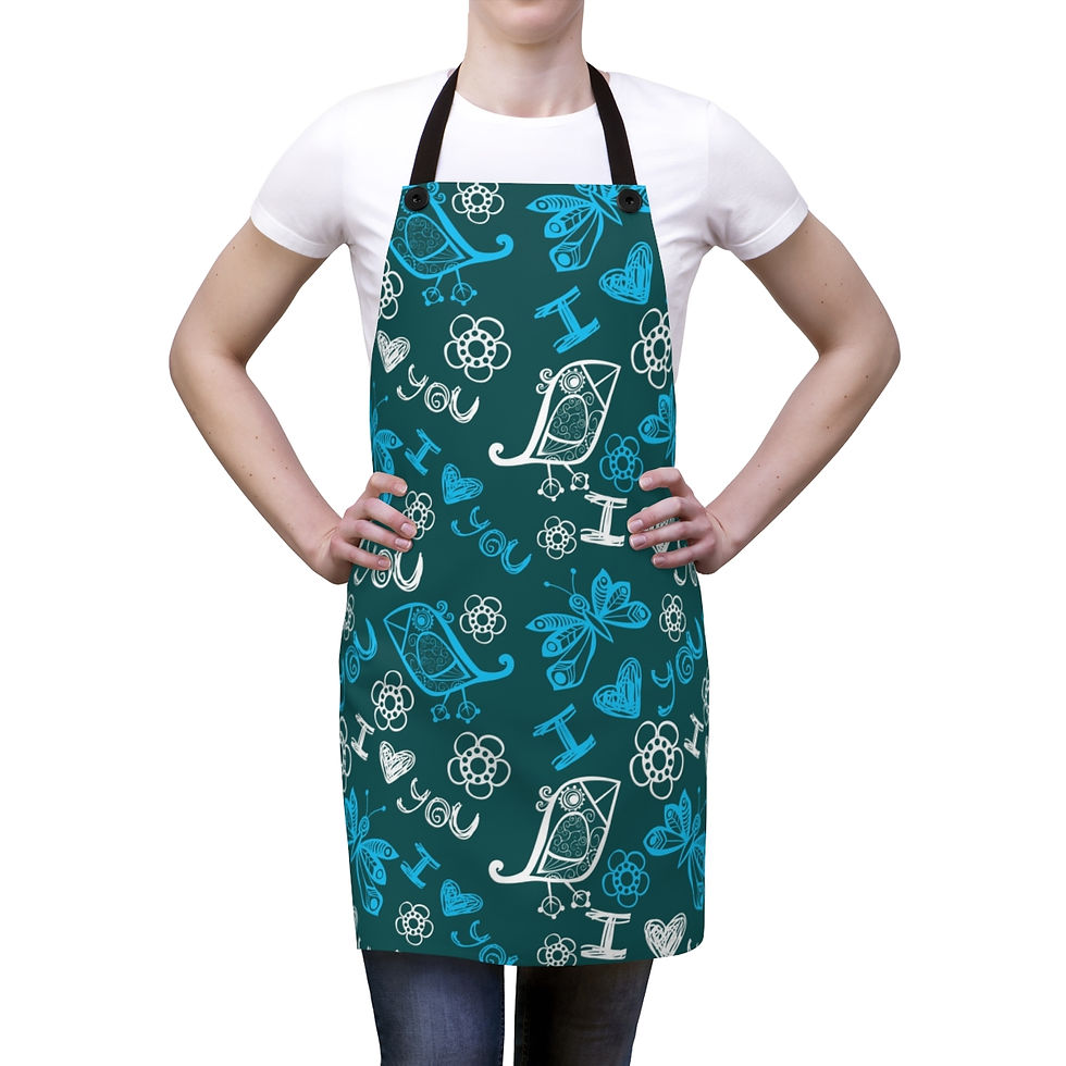 Thumbnail: Whimsical Love Apron (AOP)