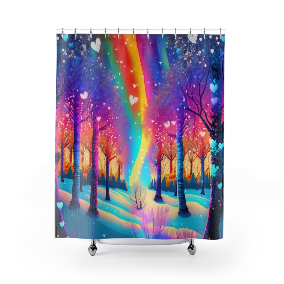 Aura Amoreallus Shower Curtain