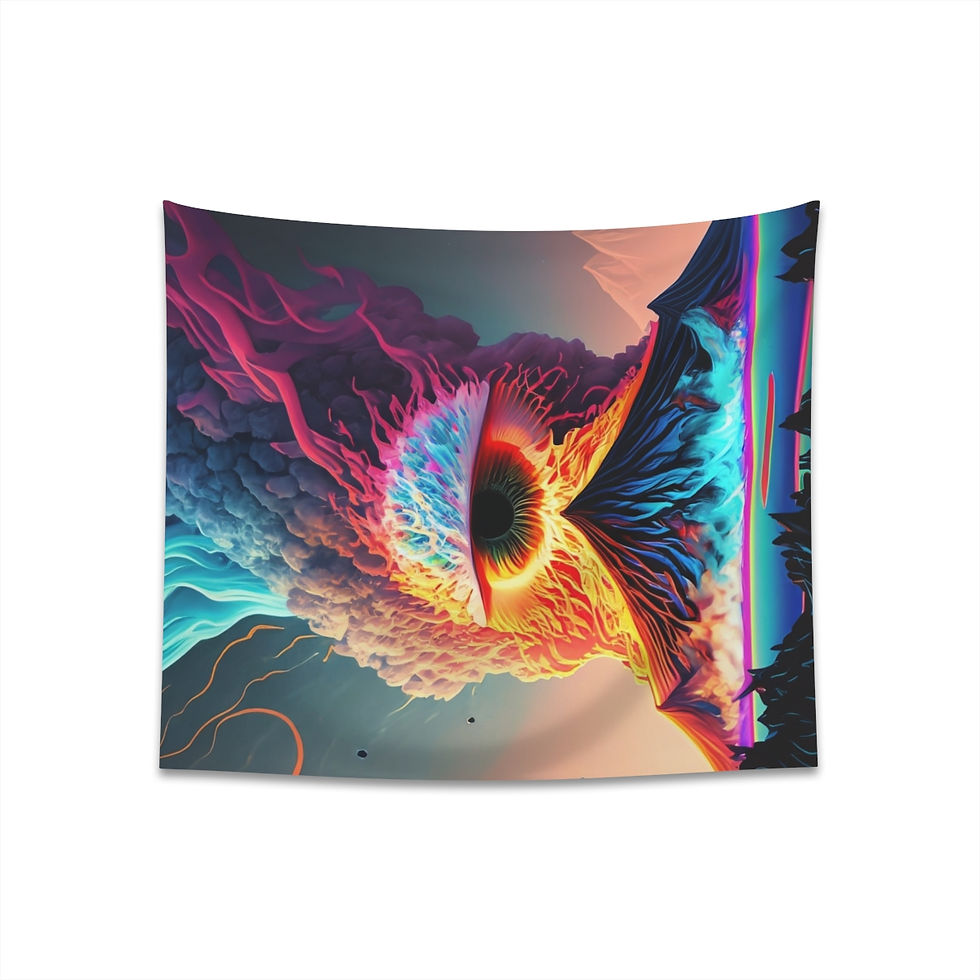 Thumbnail: Advents of Akryfyr Printed Wall Tapestry