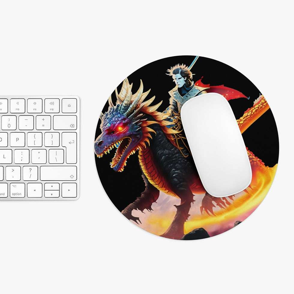 Thumbnail: Draco Samurai Mouse Pad 