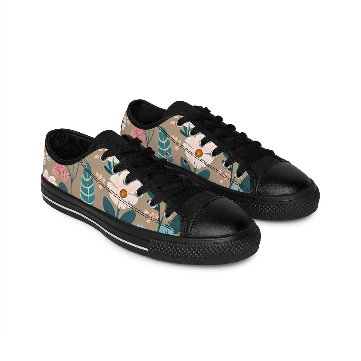 Sandy Floral Women's Sneakers
