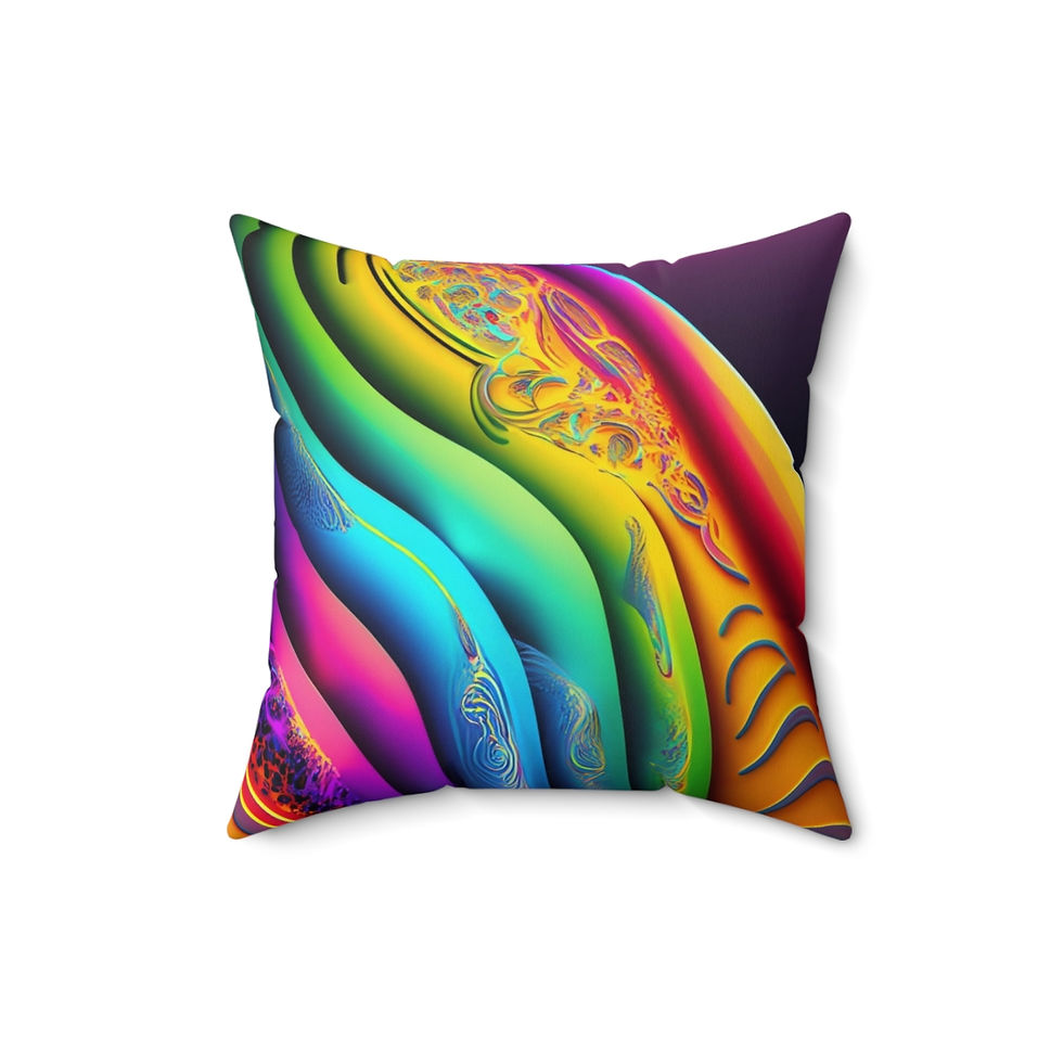 Thumbnail: Know Your Folds Spun Polyester Square Pillow