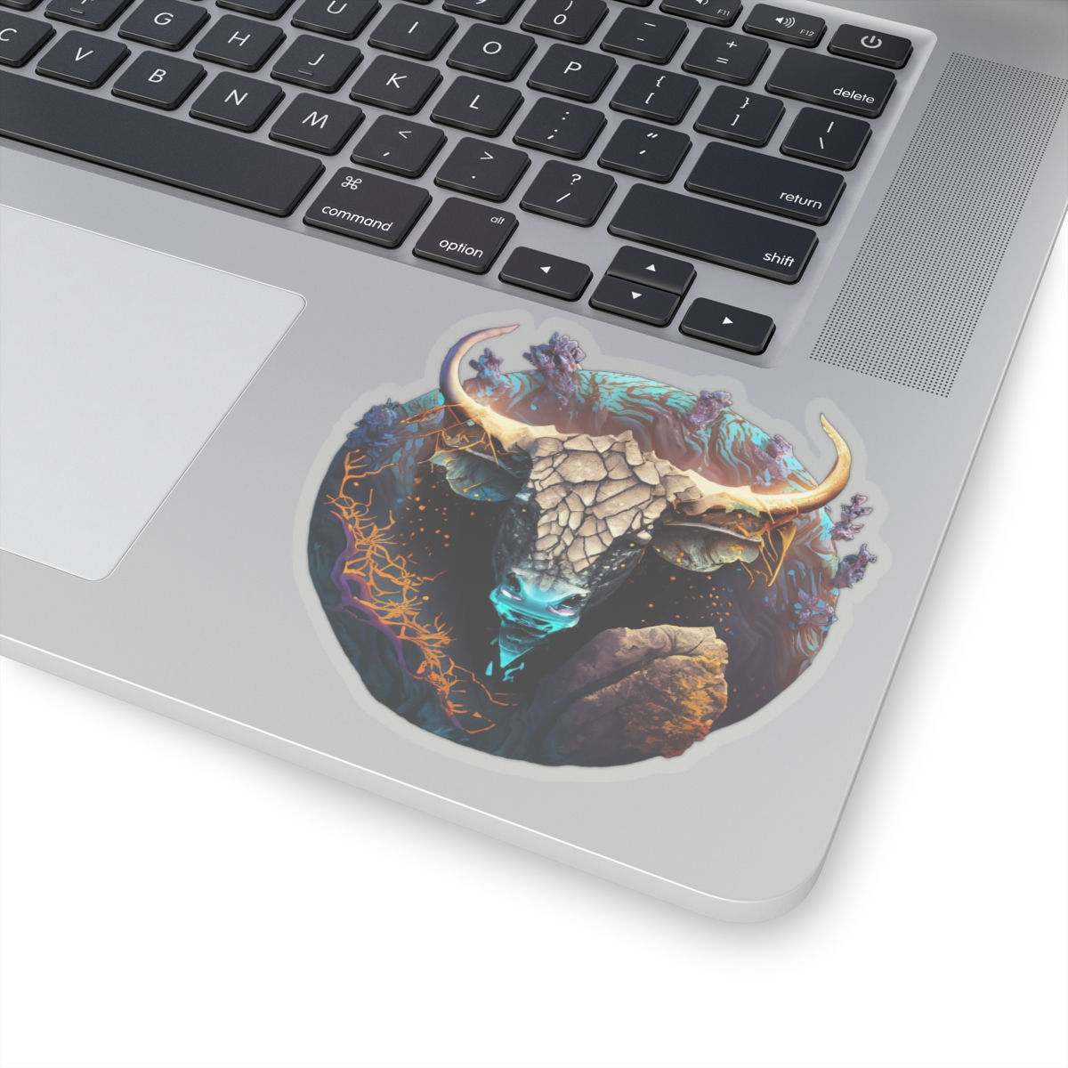 Bold Bull (Taurus) Kiss-Cut Stickers