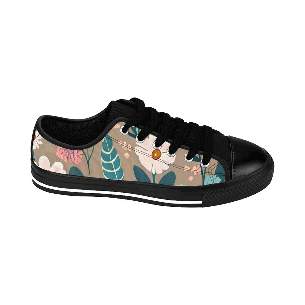 Thumbnail: Sandy Floral Men's Sneakers