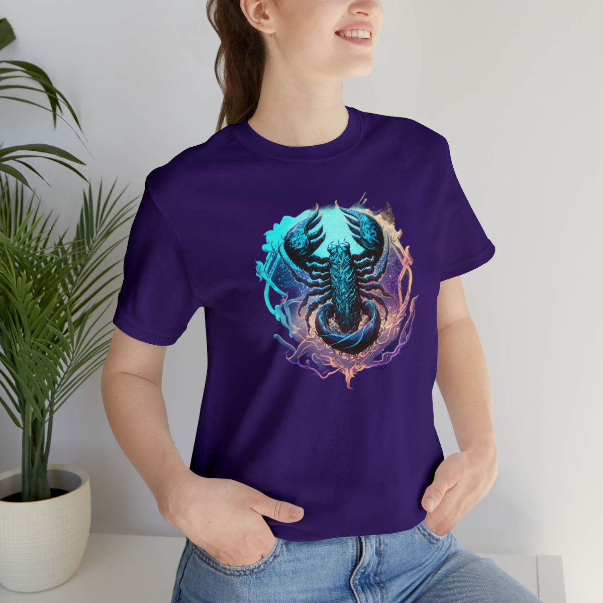 Striking Determination II (Scorpio) Unisex Jersey Short Sleeve Tee