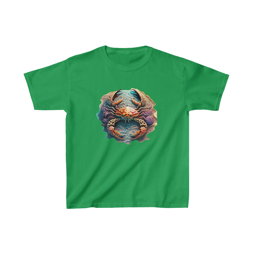 Thumbnail: Emotional Tides (Cancer) Kids Heavy Cotton™ Tee