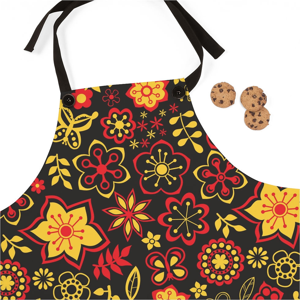 Thumbnail: Night Floral Apron (AOP)