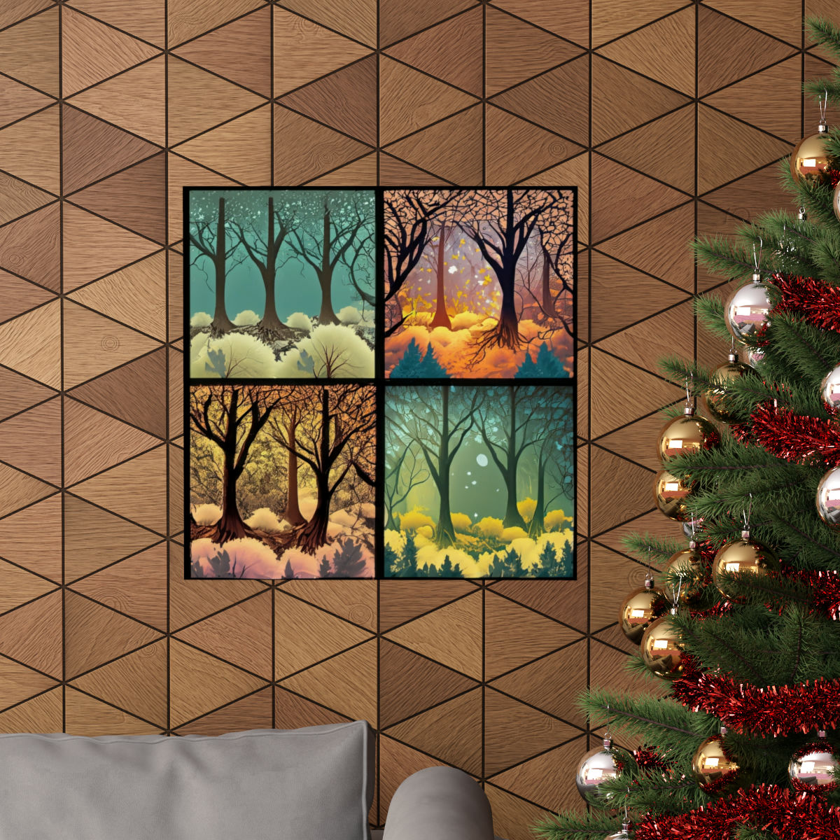 Seasons Call Matte Vertical Posters