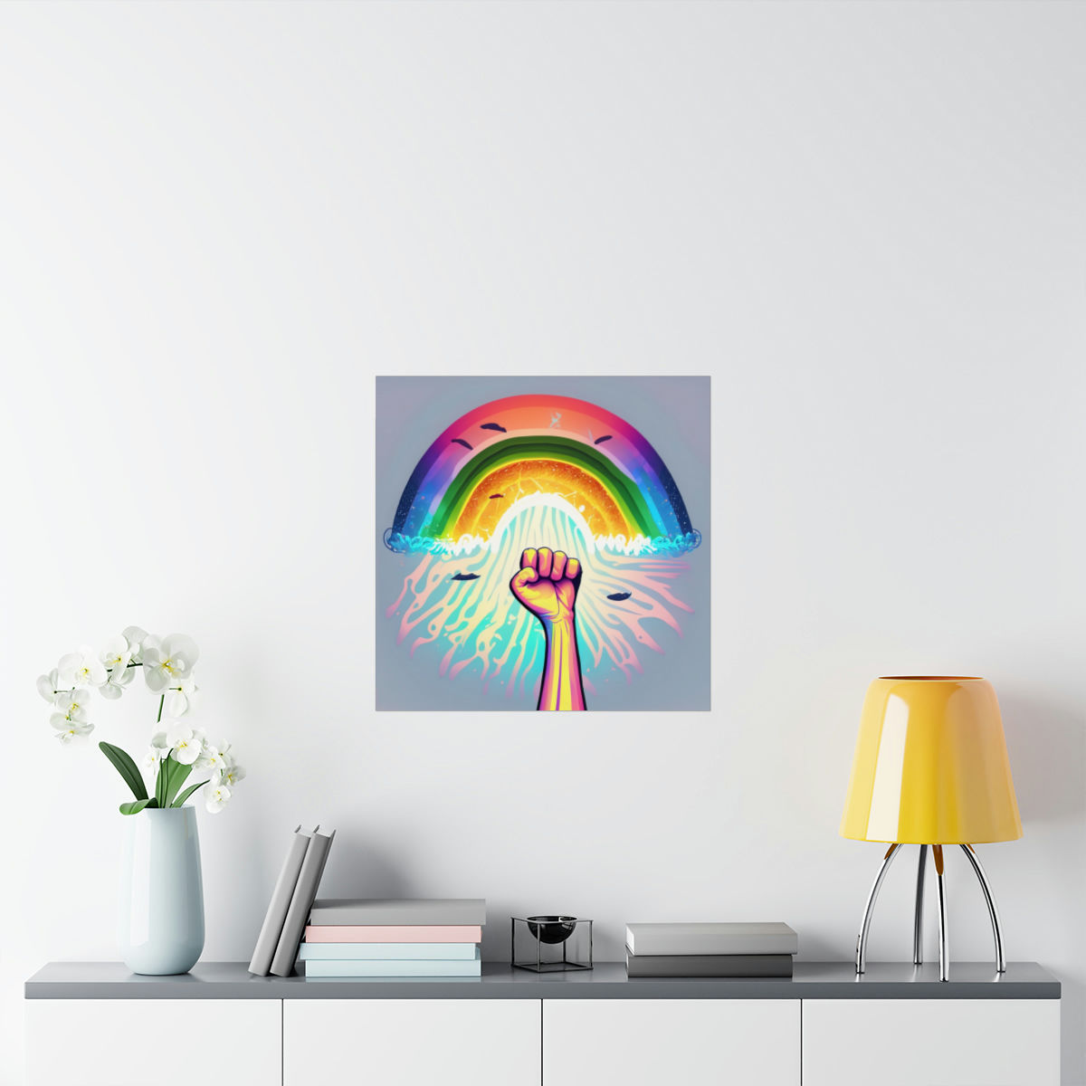 Rising Pride Matte Vertical Posters