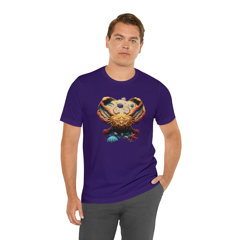 Thumbnail: Emotional Tides (Cancer) Unisex Jersey Short Sleeve Tee