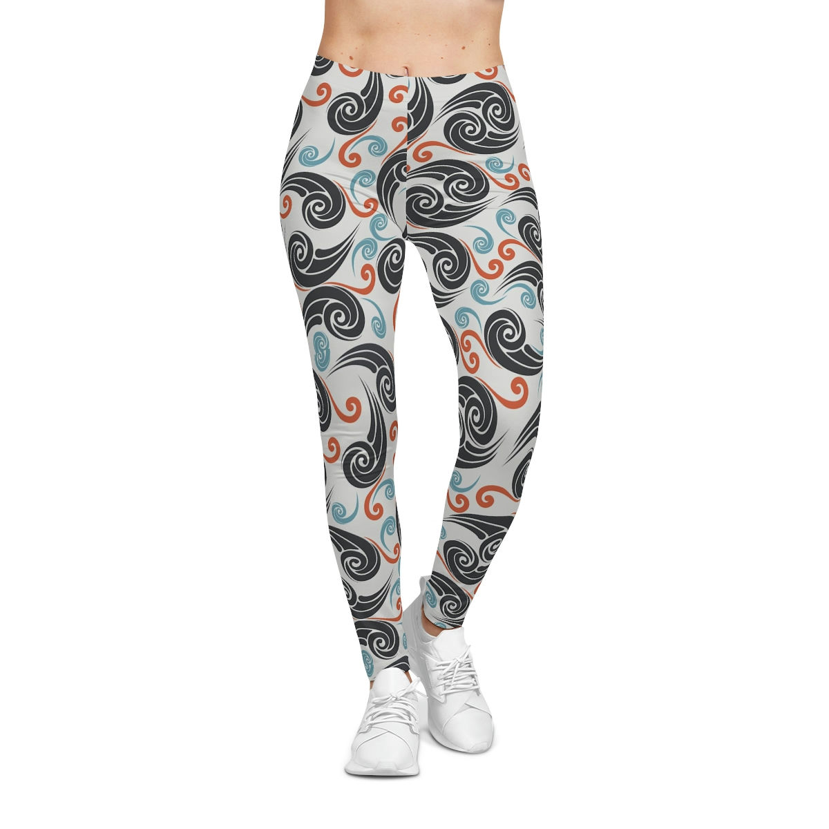"Elemental Alignment" Pattern Women's Casual Leggings