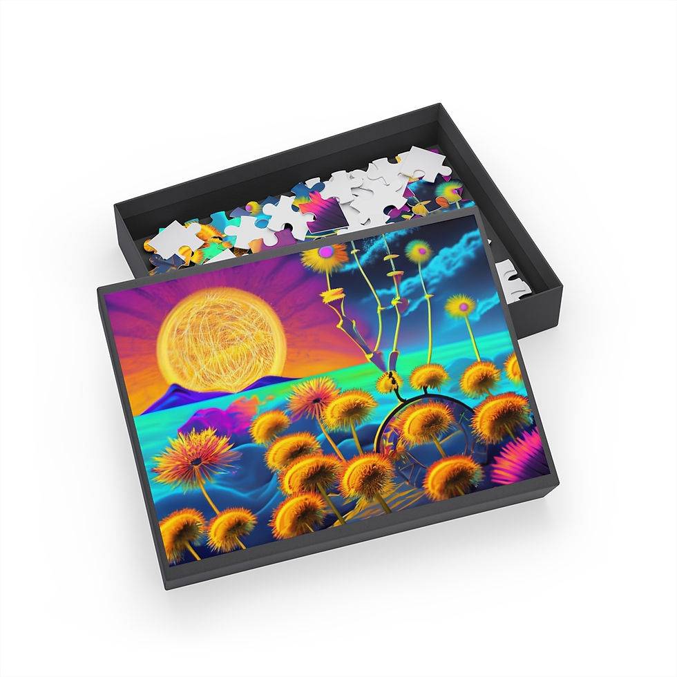 Thumbnail: Dandelion Desires Puzzle (96, 252, 500, 1000-Piece)