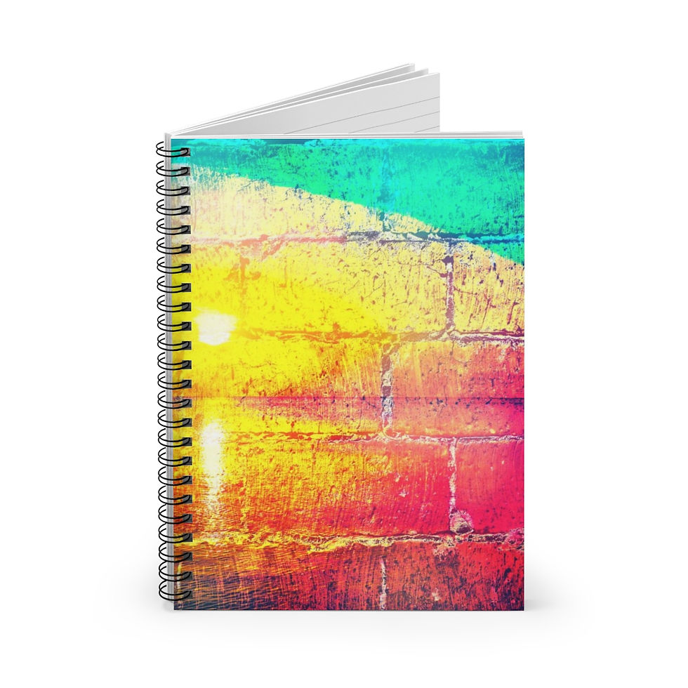 Thumbnail: "DOOR COUNTY SUNSET" Fools Graphic Spiral Notebook - Ruled Line