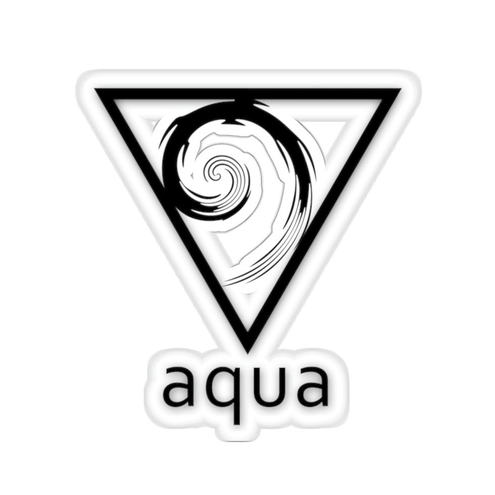 Thumbnail: "Aqua" Elemental Alignment Kiss-Cut Stickers