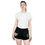 Thumbnail: Fool Around & Find Out White Text Women's Relaxed Shorts (AOP)