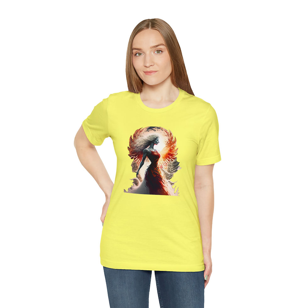 Thumbnail: Rise of the Pheonix Unisex Jersey Short Sleeve Tee