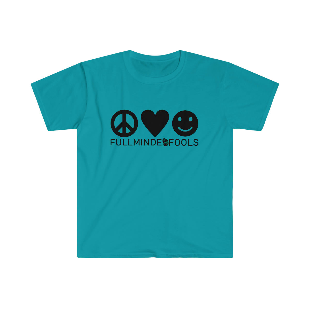 "Peace, Love, and Happiness" Unisex Softstyle T-Shirt