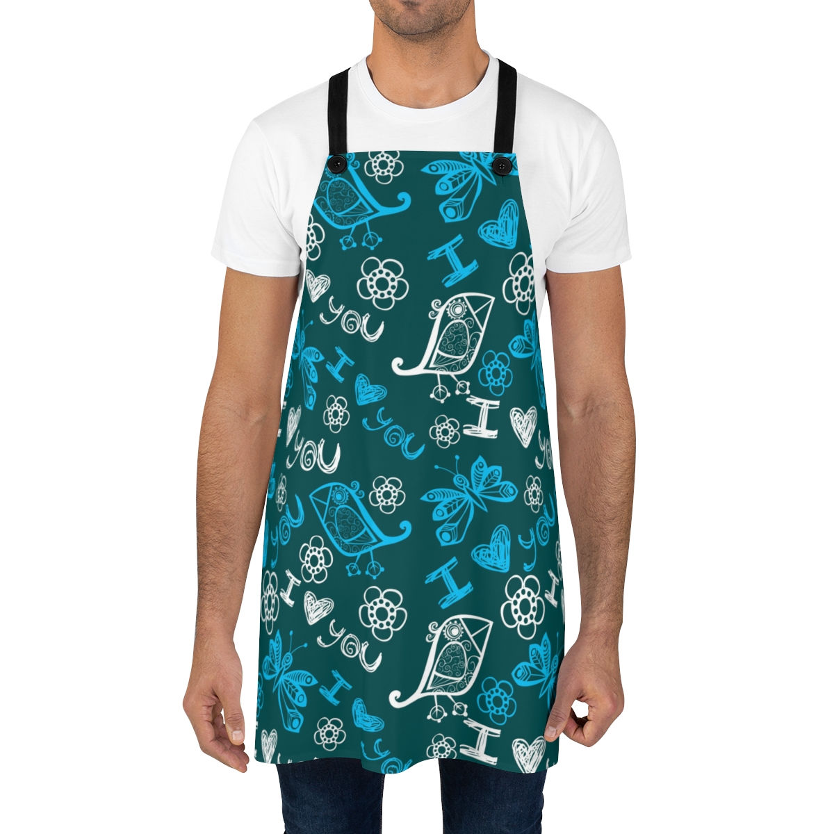 Whimsical Love Apron (AOP)
