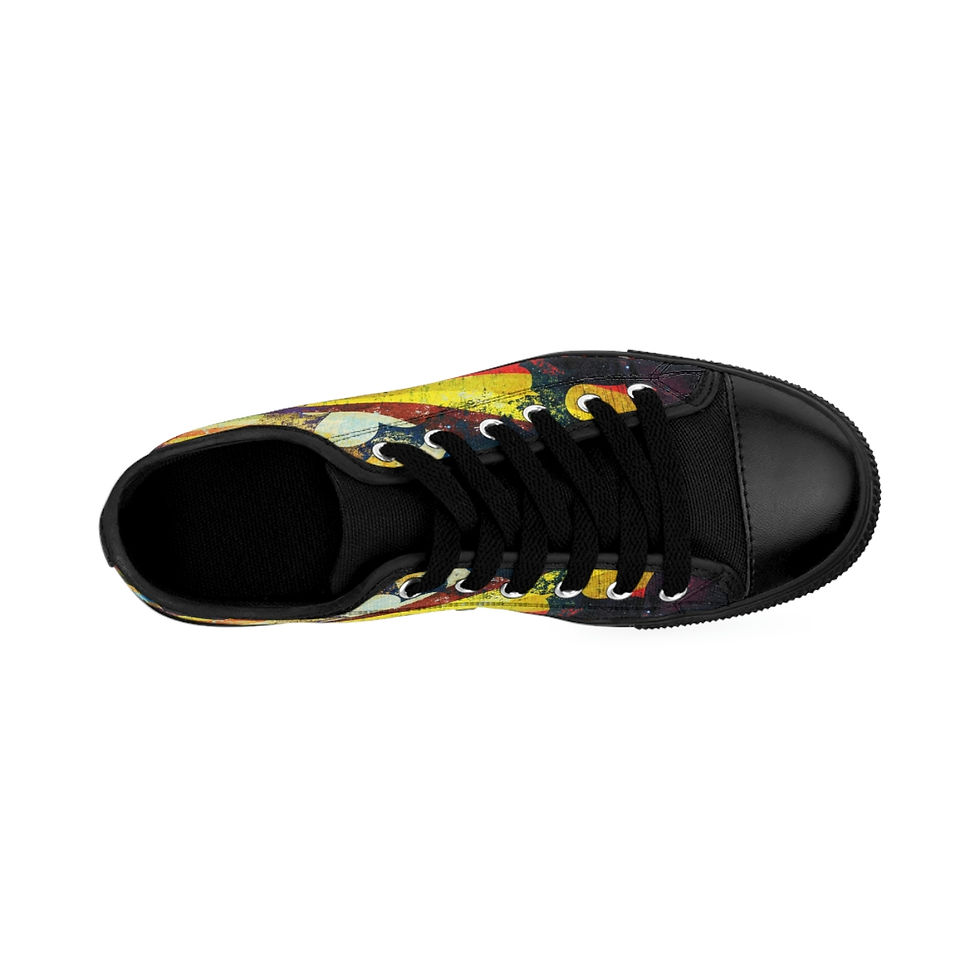 Thumbnail: "Universal Love" Fools Graphic Men's Sneakers