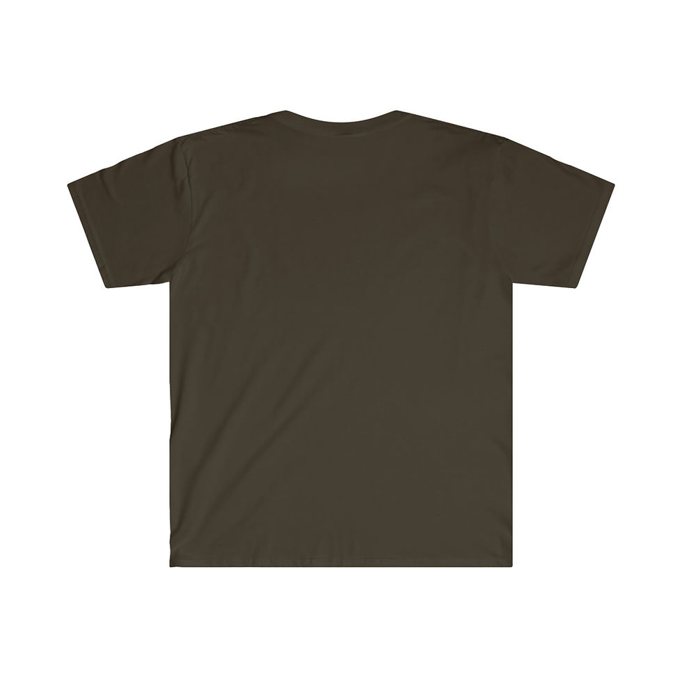 Thumbnail: Fullmindedfools Simple White Text Unisex Softstyle T-Shirt