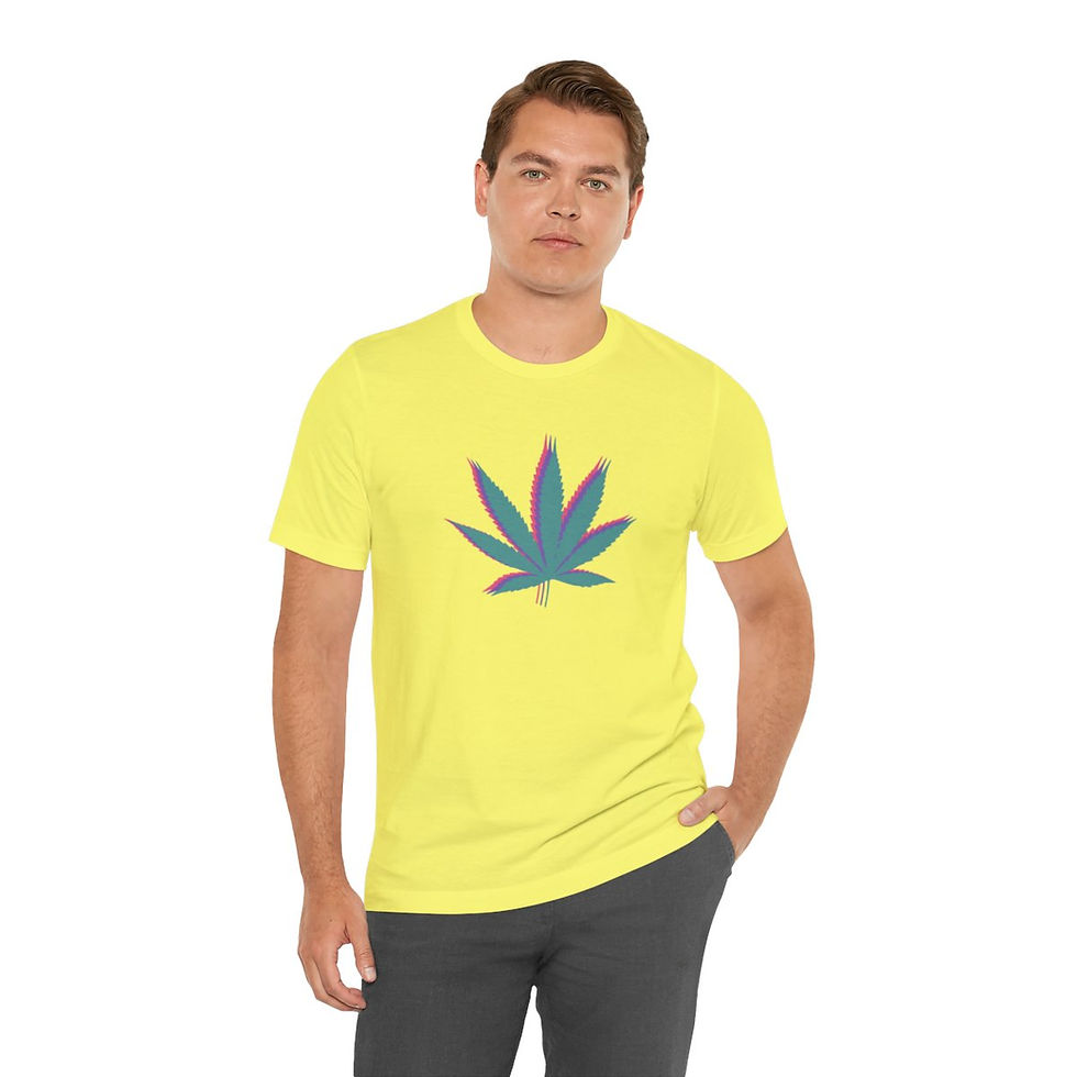 Thumbnail: Lucky Leaf (Retro) Unisex Jersey Short Sleeve Tee